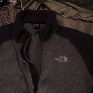 North Face Fleece Color Block Jacket XL Full Zip